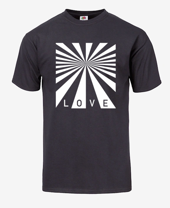 T-SHIRT "LOVE BEAMS" - ©808MANA - BIG ISLAND LOVE LLC - ALL RIGHTS RESERVED